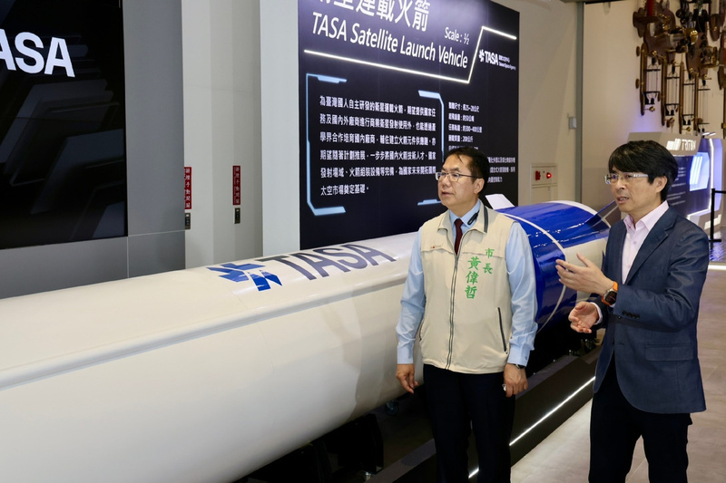 台南沙崙綠能科學城成果展 台灣太空科技吸睛