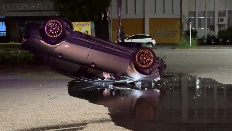 6月就要退伍 士兵台東酒駕撞變電箱