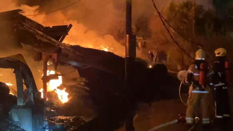 嘉縣水上火燒豬舍 傳老婦失蹤搜尋中