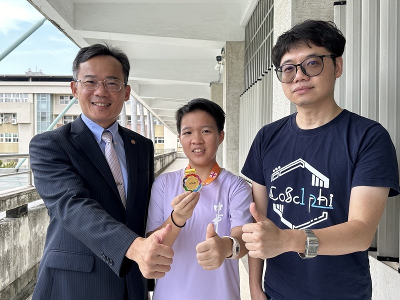 台灣第一面金牌 中一中陳羿安歐洲女子數奧奪金