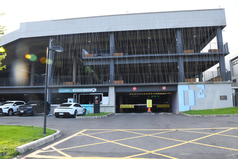 消除里程焦慮 沙崙綠能科技示範場設電動車充電專區