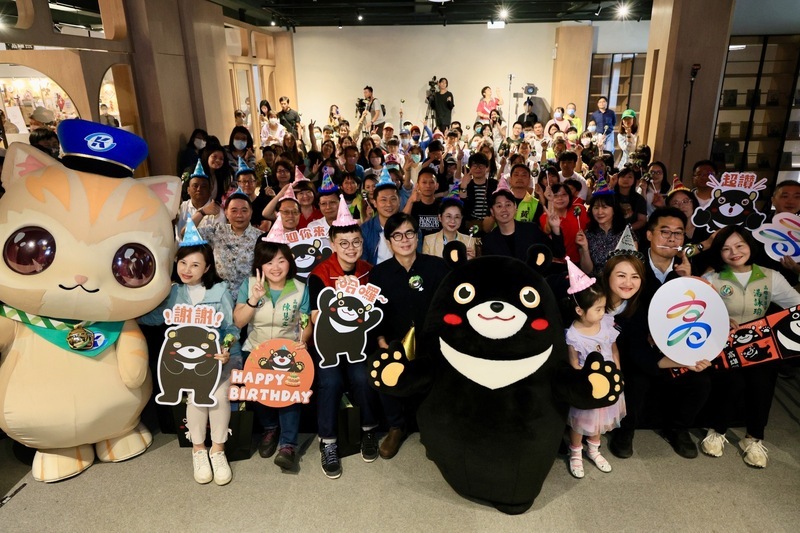 高雄熊生日派對推周邊商品 熊本熊錄影片獻祝福