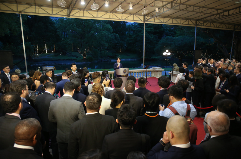 出席520慶賀團酒會 賴清德：感謝訪賓以行動挺台