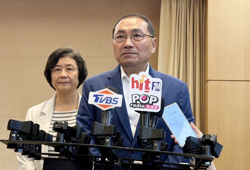 人潮抗議立院職權修法 侯友宜：我支持國會改革