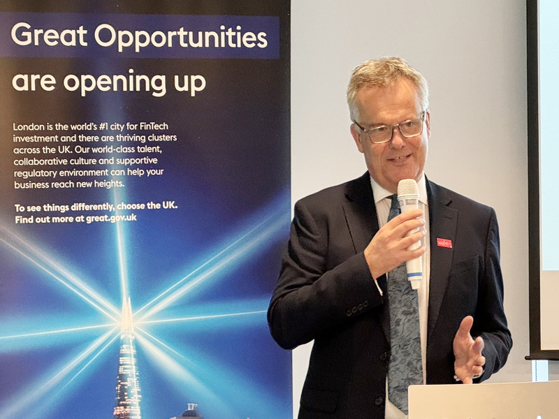 合庫創投投資英國新創 英駐台代表盼深化經貿關係