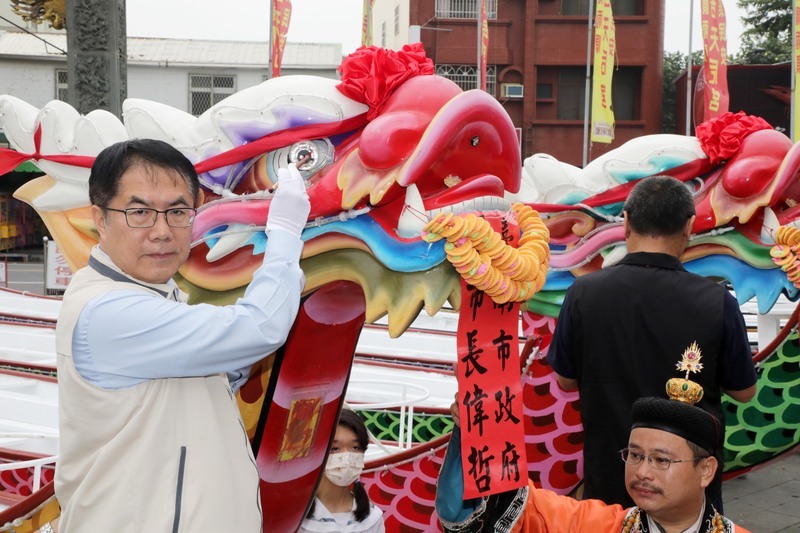 台南國際龍舟賽6/6登場 黃偉哲盼順利完賽