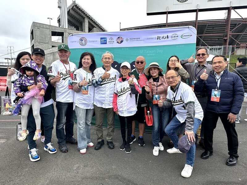 舊金山台灣日 蕭美琴錄影為棒球、台美友誼喝采