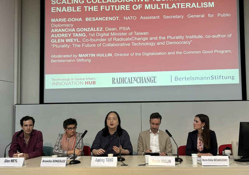 唐鳳受邀巴黎談公民參與 台灣獲讚為民主前緣