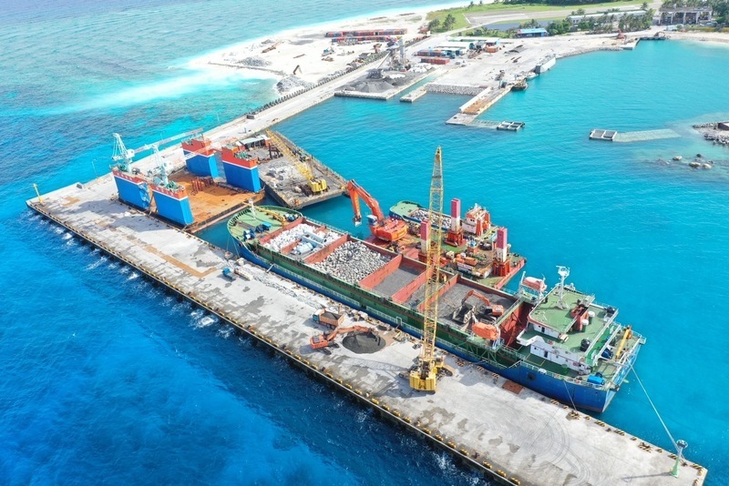 太平島碼頭整修工程完工 台中企業為社會責任盡心