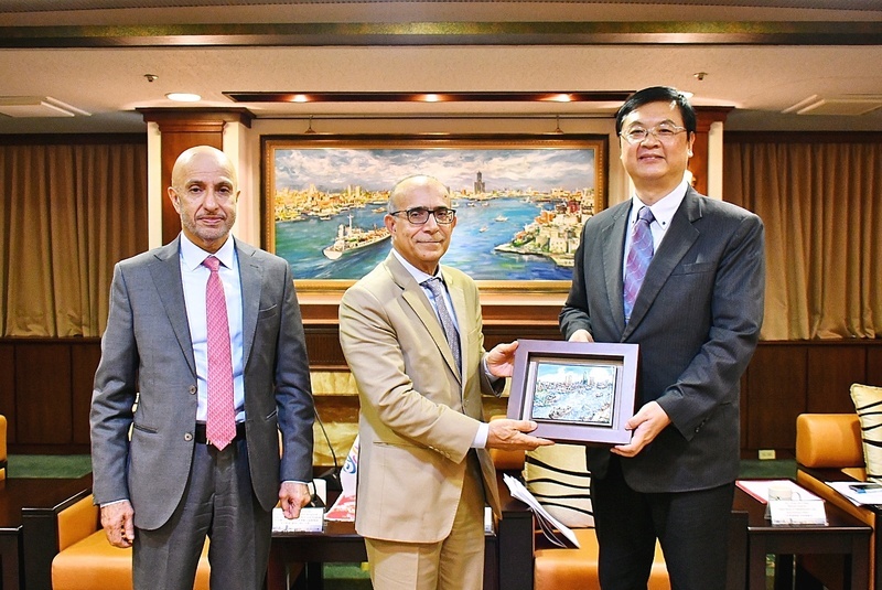 杜拜經濟整合區管理局訪高雄 盼促進經貿互惠