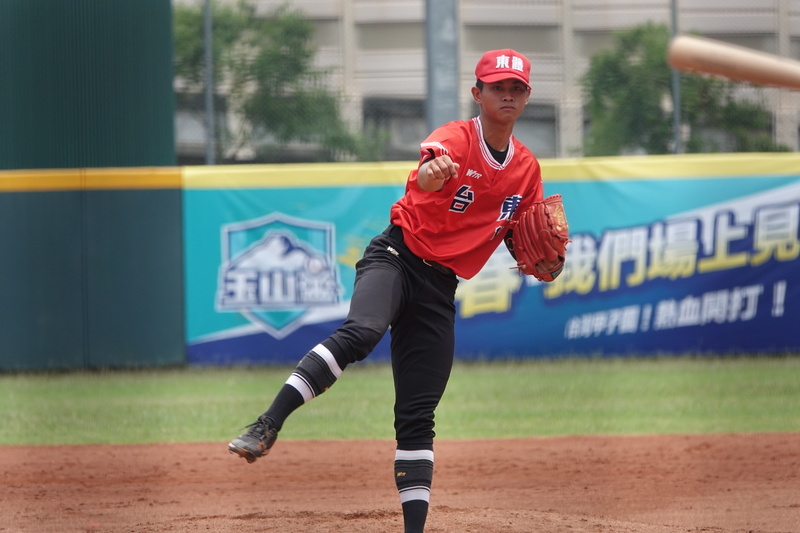 王宇翔玉山盃後援飆149公里 修正變速球拚選秀