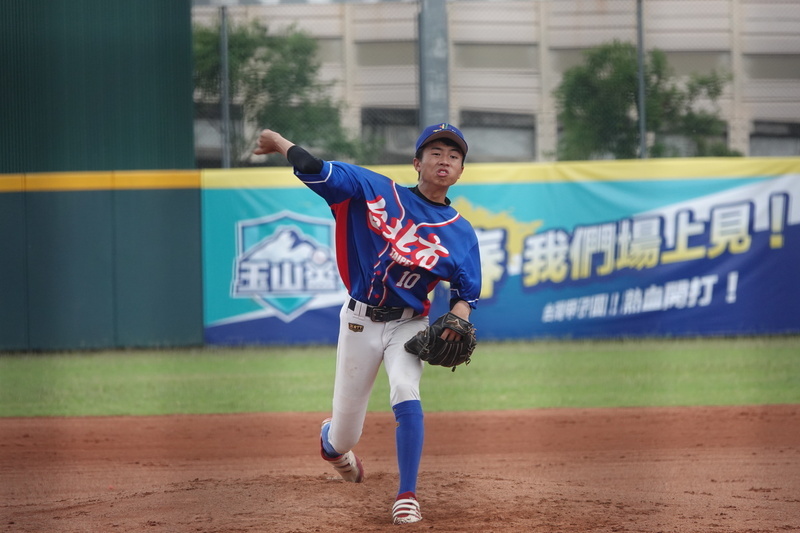 林佾葳玉山盃對新北好投 高中進步20公里評估選秀