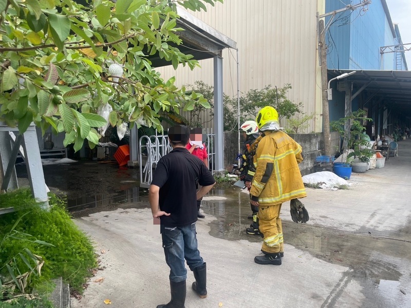 旗津製冰廠氨氣外洩 廠方及時關閉機器止漏