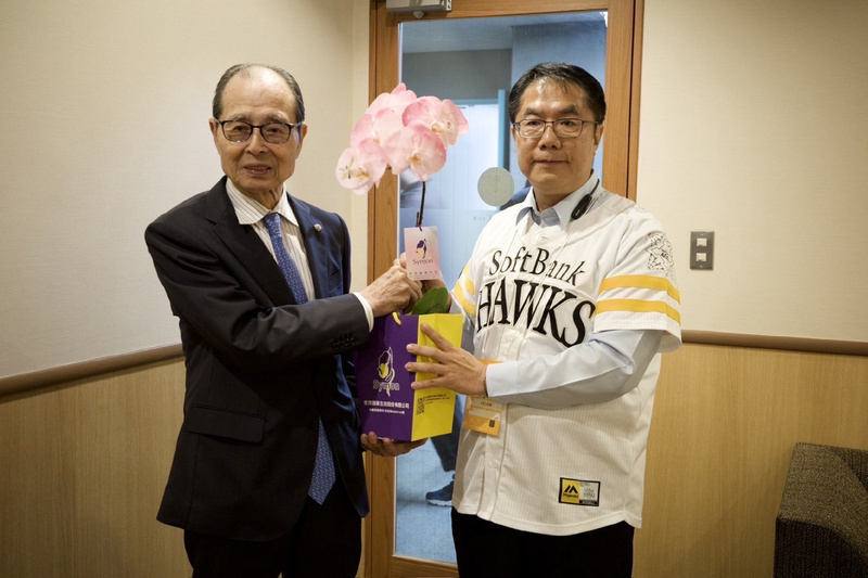 黃偉哲訪王貞治 盼助台南培育優秀棒球選手