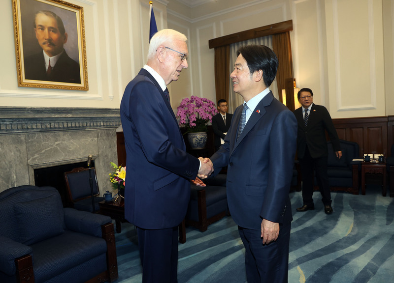 賴總統接見捷克訪團 盼守護自由民主共創繁榮