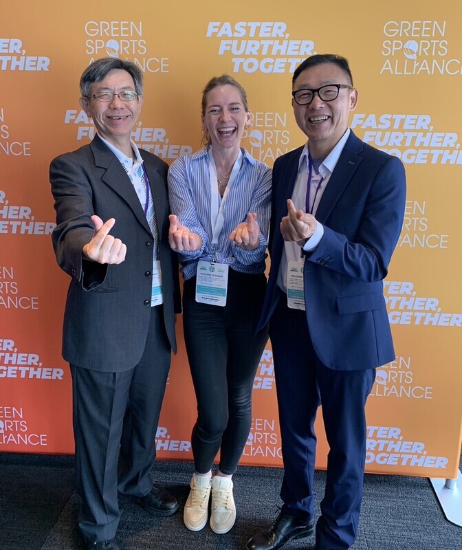 超馬協會郭豐州率團 首度參加美國永續環保論壇