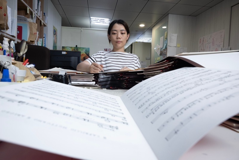 NSO國家交響樂團譜務陳筱淇 是小螺絲釘也全力以赴