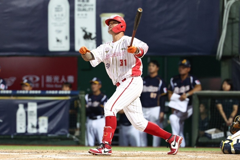 林智勝敲2分全壘打 本季首轟、生涯304轟出爐