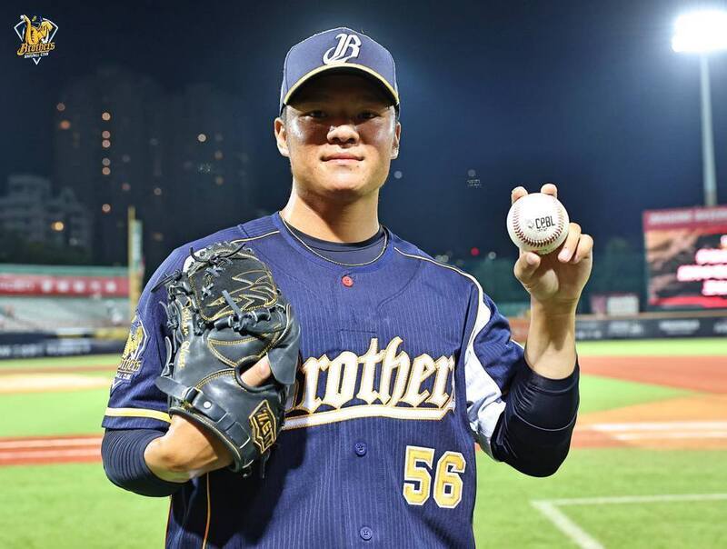 兄弟陳柏均生涯初登板不怯場 告訴自己不能怕