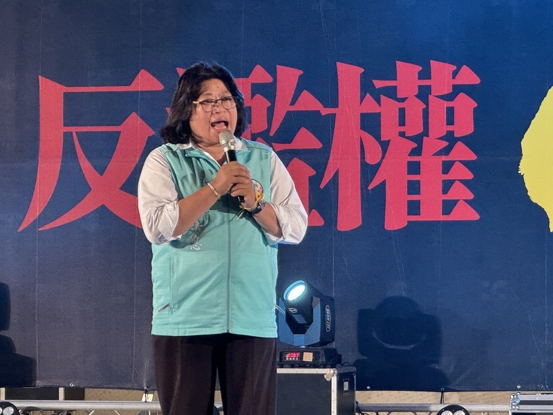 王美惠等嘉義護民主 沈伯洋：誰來監督濫權立委