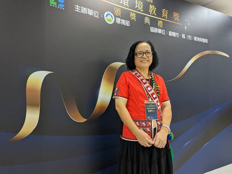 復育保存原住民野菜 吳雪月獲國家環境教育獎