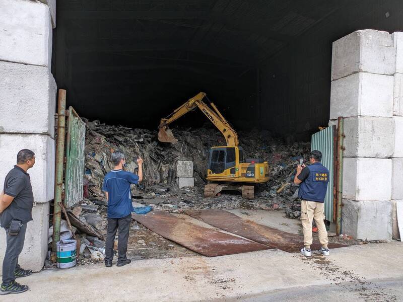 環保公司違法堆廢棄物獲利近億 桃園檢方依法起訴