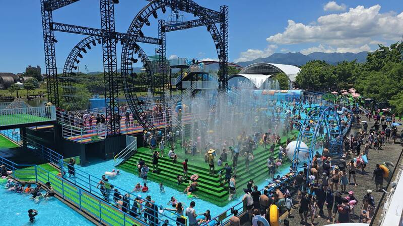 清涼一夏 宜蘭童玩節冬山河親水公園登場