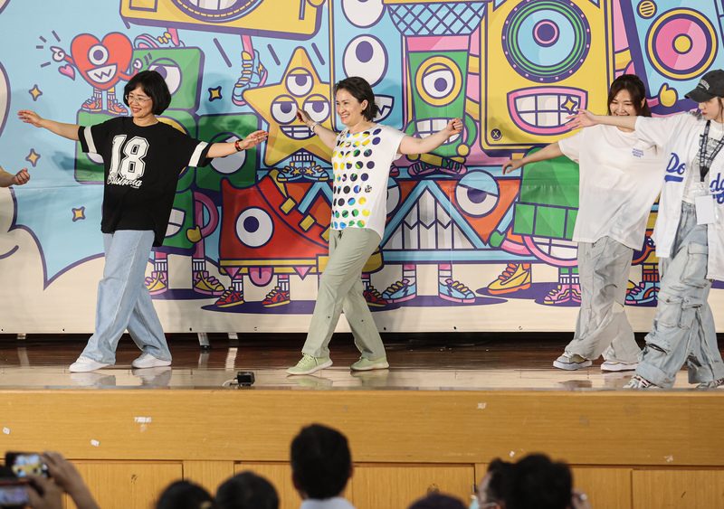 蕭副總統：街舞不分性別年齡 讓全民展現自信健康