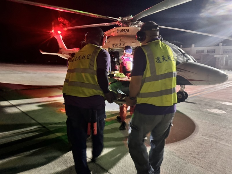 澎湖救護直升機搶命 24小時內完成3起後送