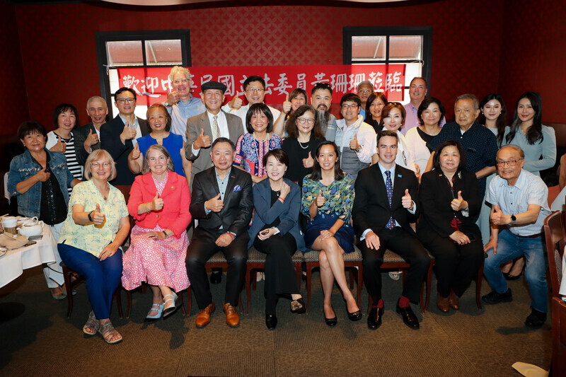 訪美會僑胞 黃珊珊：台灣是主權獨立國家盼與中對話