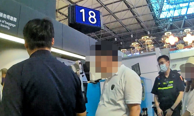 連2天「詐彈」 飛上海7旬男謊稱行李有手榴彈送辦