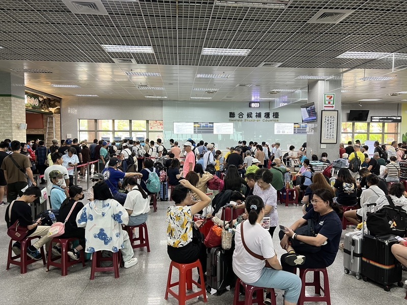 颱風凱米侵襲 上千旅客滯留金門澎湖軍方支援疏運