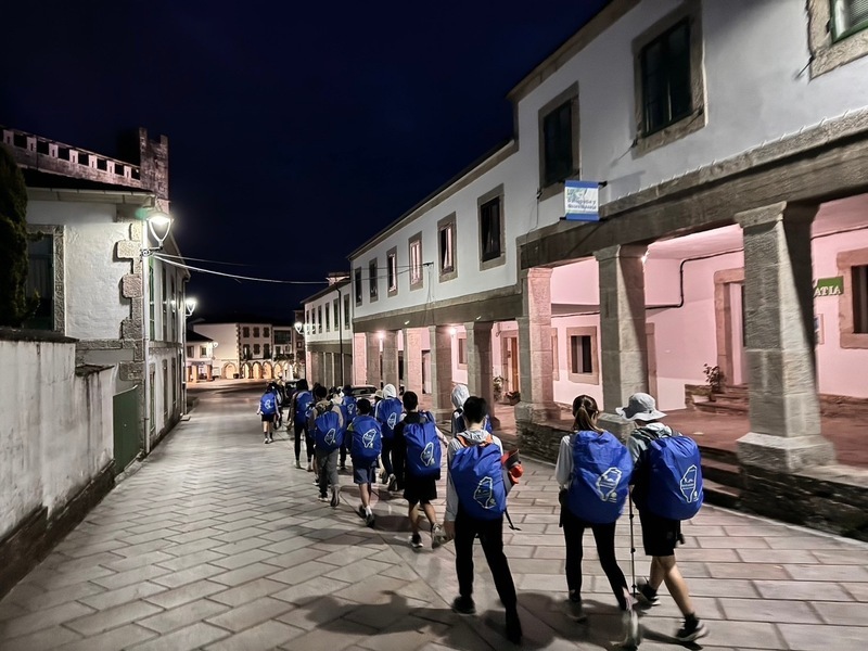 竹市光武國中徒步西班牙120公里 盼世界看見台灣