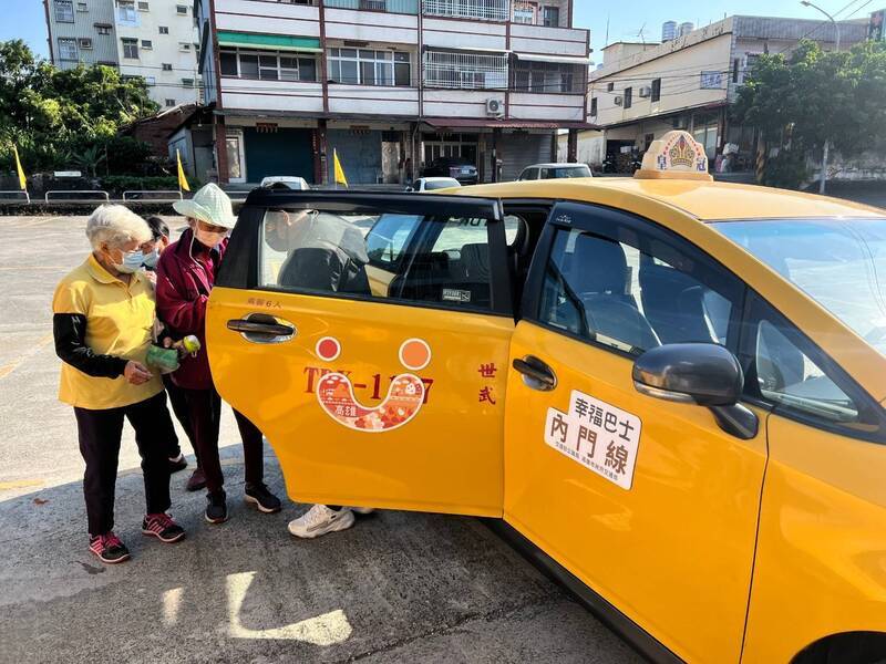 高市公車式小黃、幸福巴士 補足偏鄉公共運輸