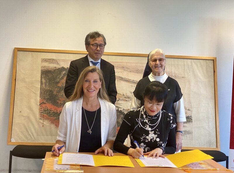 台學術自由風氣受肯定 柏林工業大學與輔大簽MOU