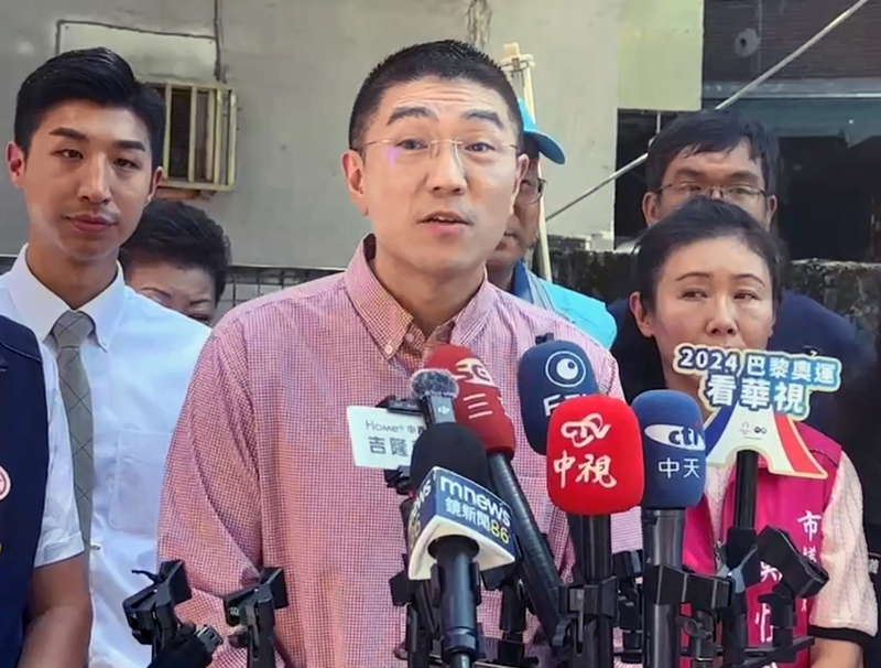 藍宣講選在議長家店面旁遭批 謝國樑：天大誤會