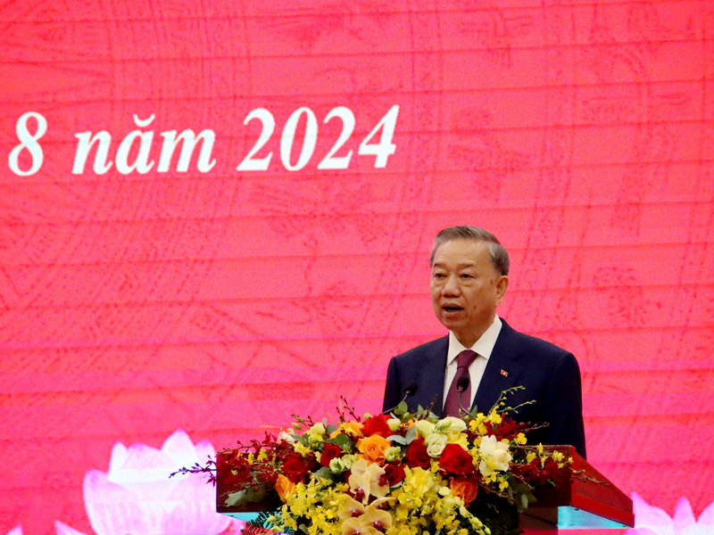 越共補選總書記 國家主席蘇林出掌