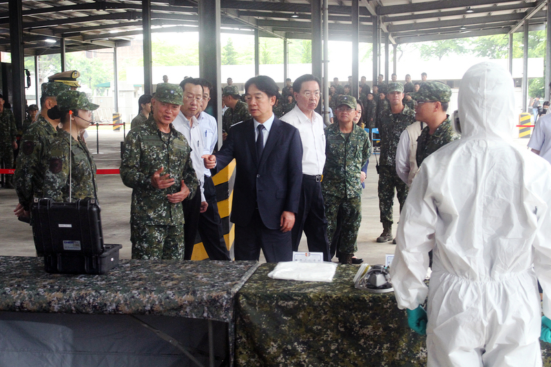 總統慰勉凱米救災國軍 肯定不畏惡劣環境高效救援