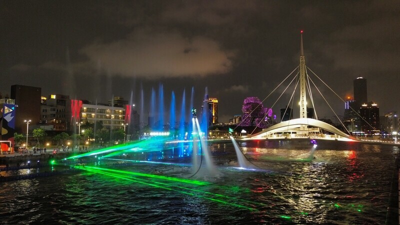 高雄海洋派對亮點 巴黎奧運表演團法國飛板秀登場