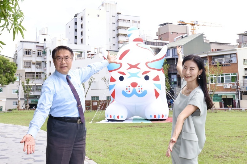 台灣文博會在台南 黃偉哲、大久保麻梨子開箱