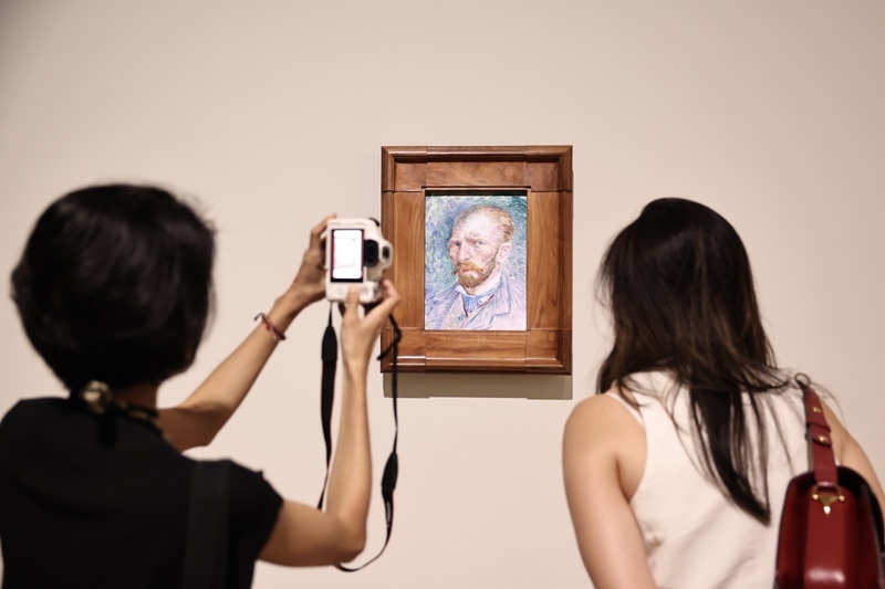 梵谷特展25件真跡24日起展出 經典自畫像吸睛