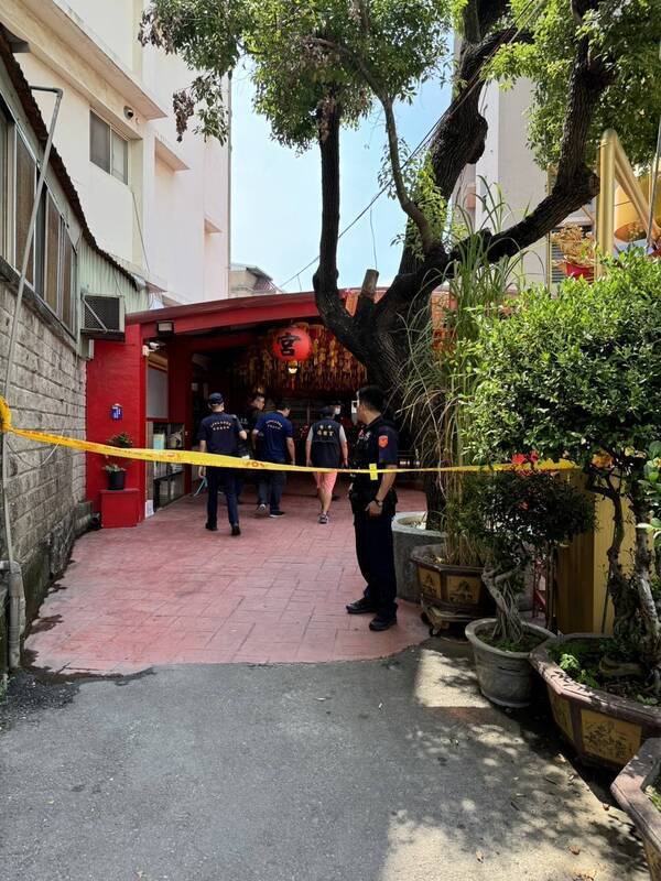 台中宮廟主委疑財物糾紛遭開槍 涉案男落網法辦