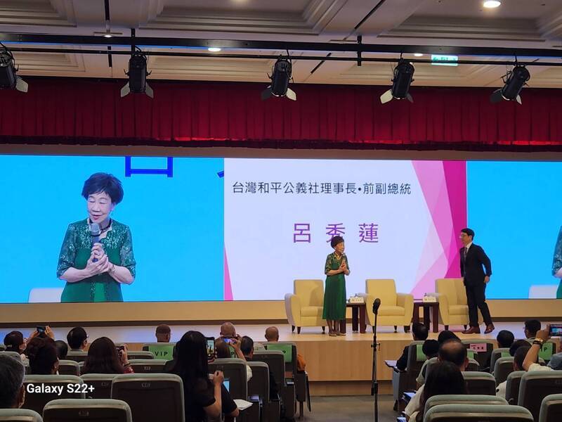 呂秀蓮：司法大刀一動各黨有人要面對 但這是好開始