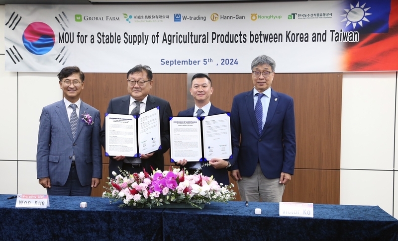 MOU深化商機 韓擴大採購台灣結球萵苣導入速食