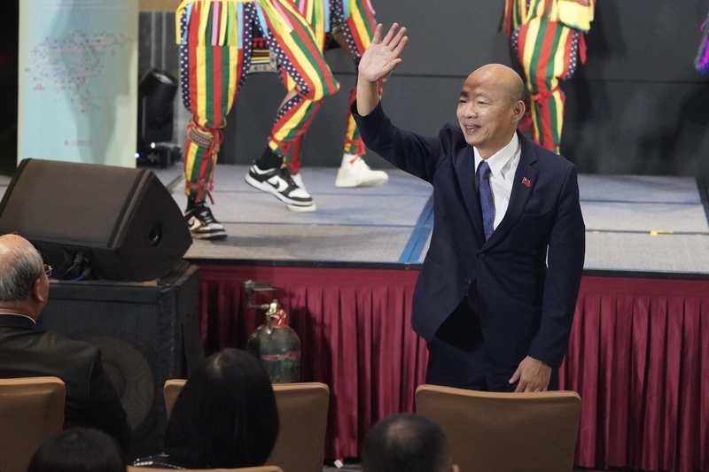 韓國瑜:努力落實優質民主治理 為台灣民主深化盡力