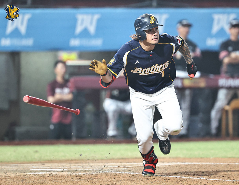 張志豪延長賽敲超前安打 兄弟點亮全年勝率M14