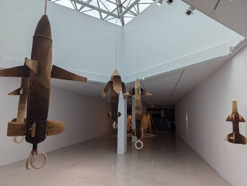 朱銘美術館亞洲當代雕塑展 藝術家言之有物