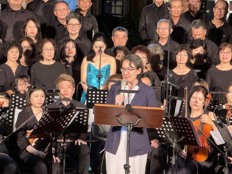 黃家古厝中秋音樂會 蕭副總統：台灣自信看世界