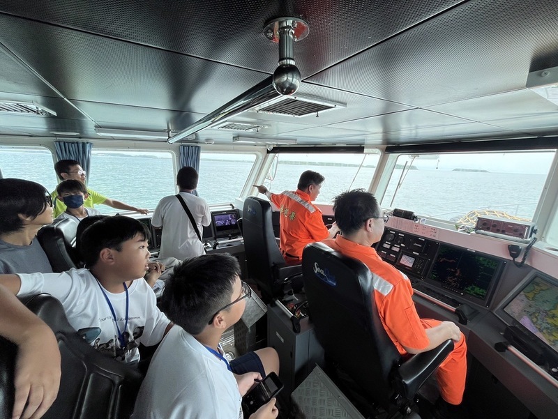 向海致敬 澎湖學子體驗海巡深度教育