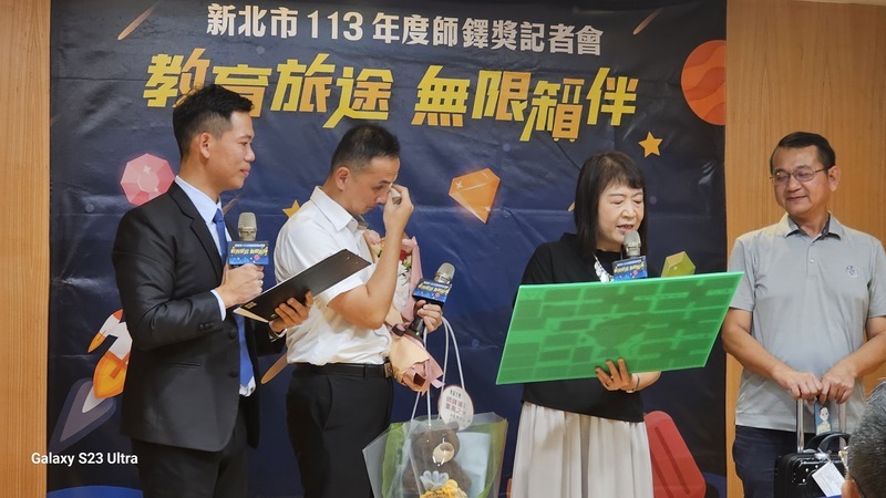 教官陳孝盈獲師鐸獎 樂當「豆豆先生」幫助學生